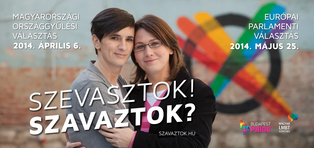 Meleg és leszbikus párok buzdítanak választási részvételre